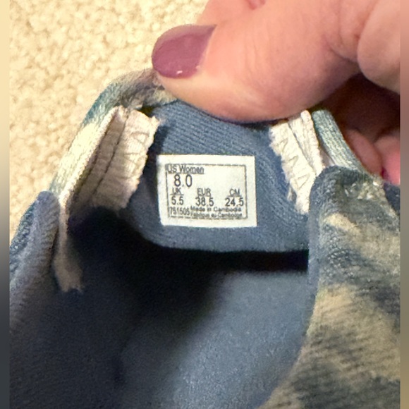 Vans Denim Dots Slip-On Shoes - Picture 7 of 7